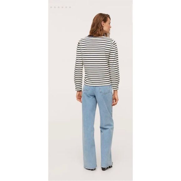 MANGO | Striped long sleeves t-shirt | XS - Picture 9 of 15